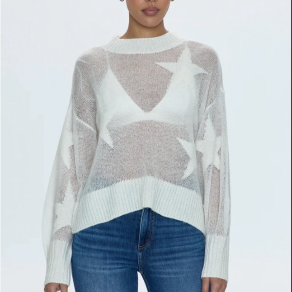 Pistola - JOSLYN SHEER SWEATER. Ivory.  ✨NEW WITH TAGS✨